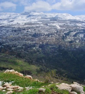 Libanon 2006 - cesta k cedrům  (pauza na focení ze srázu)
