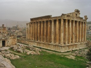 Libanon 2006 - Baalbek, Bakchův chrám